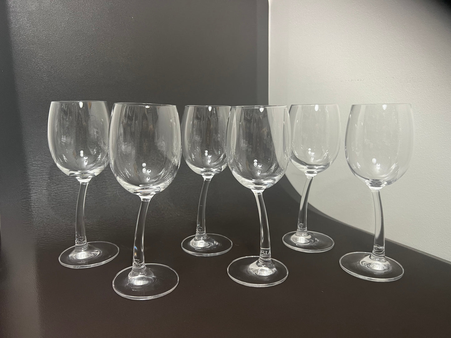 JP Chenet Wonky Wine Glasses