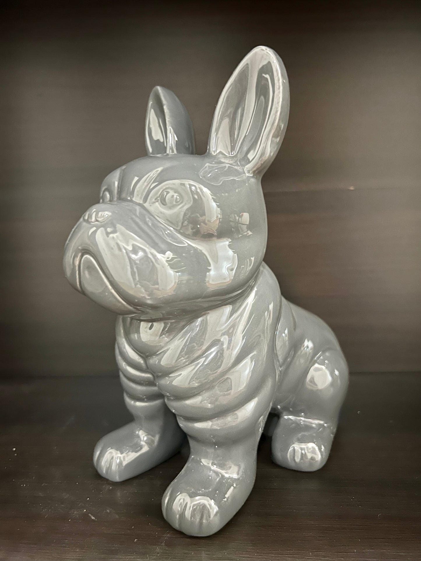 French Bulldog Porcelain Piggy Bank