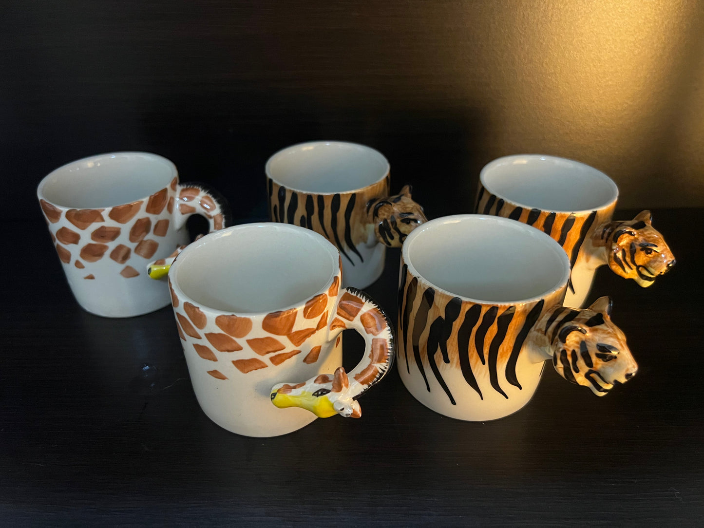 Animal  Espresso Mug Set